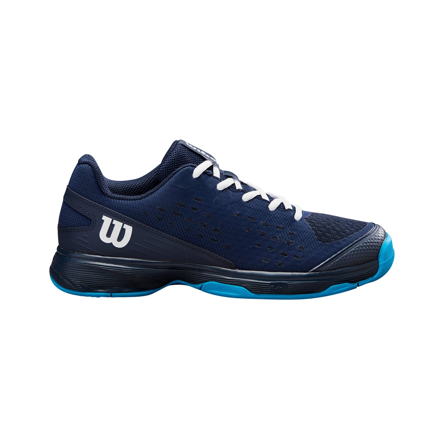 Wilson Rush Pro Scarpa Per Tutte Le Superfici Bambini-Blu Scuro,Blu Scuro