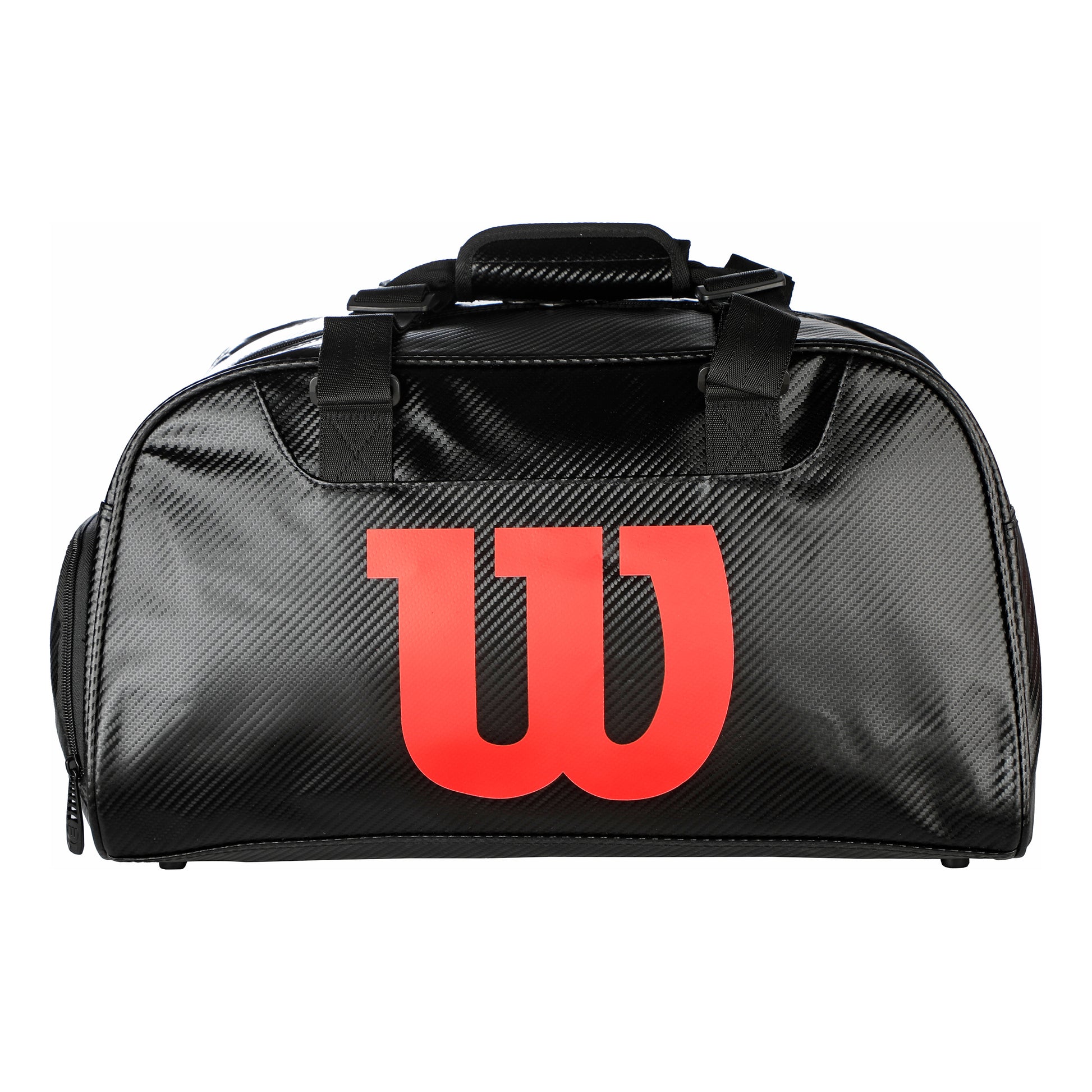Wilson Elite Duffle Borsa Sportiva Edizione Speciale-Nero,Rosso
