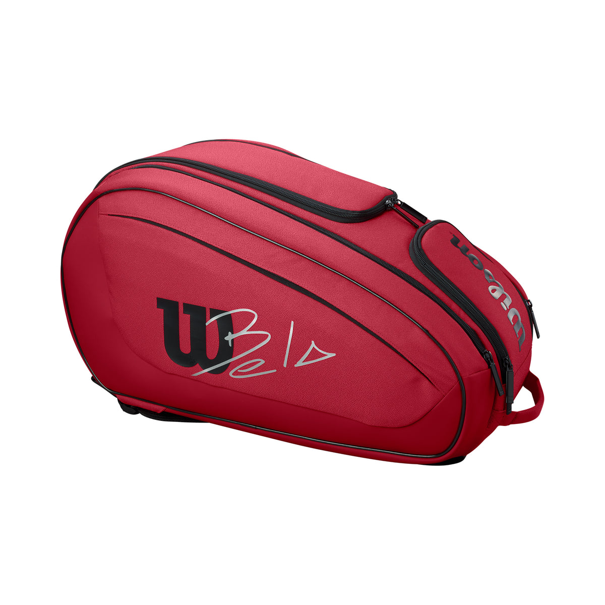 Wilson Bela DNA Super Tour Borsa Per Racchetta Da Padel-Rosso