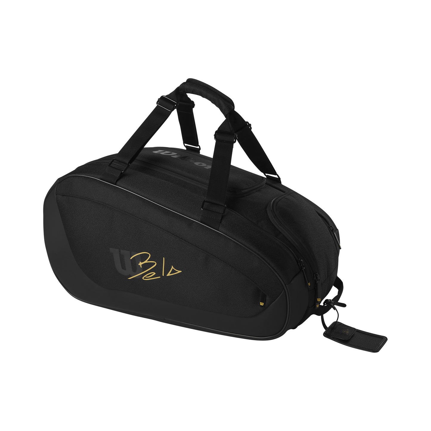 Wilson Bela Super Tour Borsa Per Racchetta Da Padel-Nero
