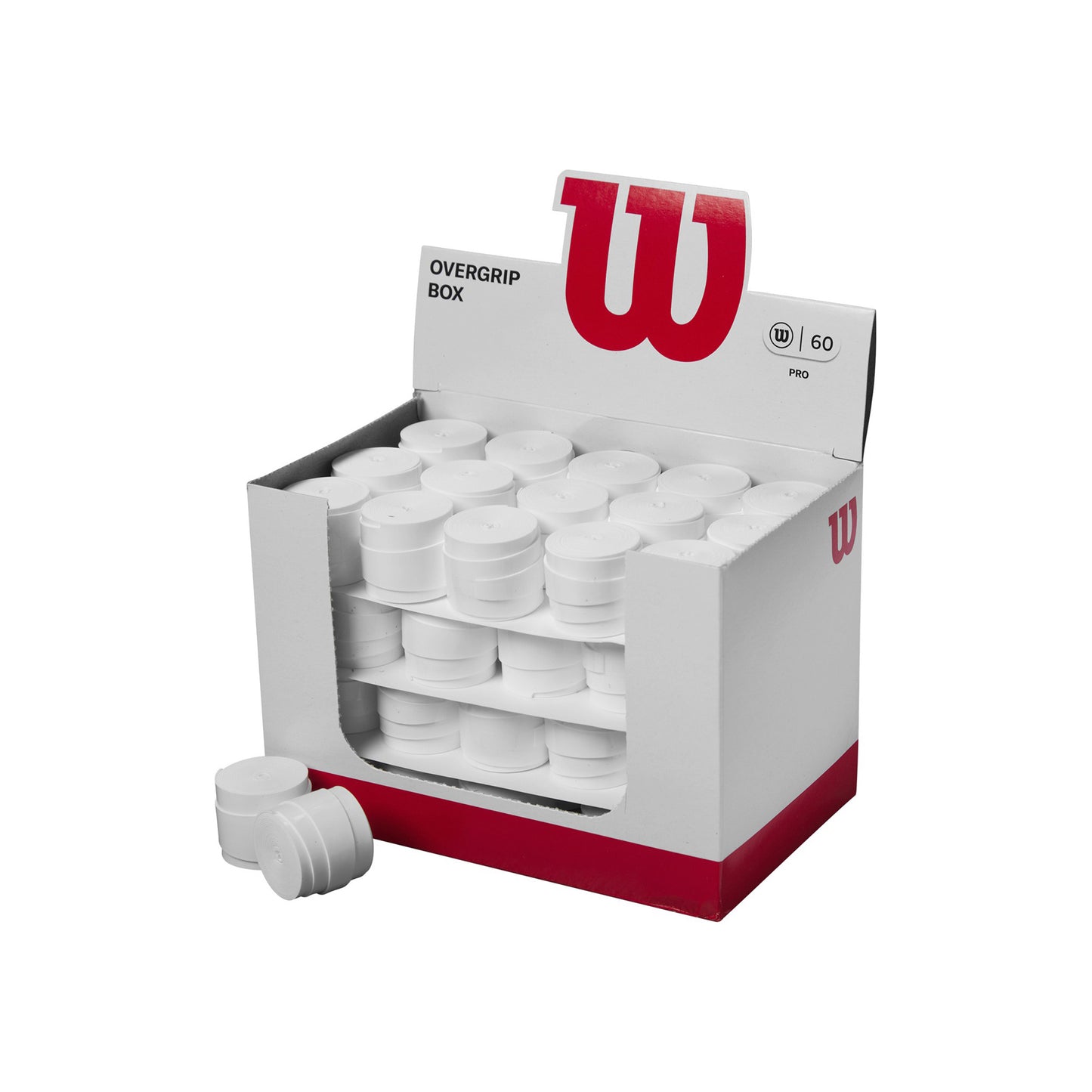 Wilson Pro Overgrip Confezione da 60 - bianco