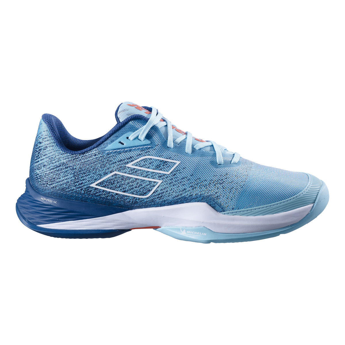 Babolat Jet Mach 3 Scarpa Per Terra Rossa Uomini-Blu Chiaro,Blu