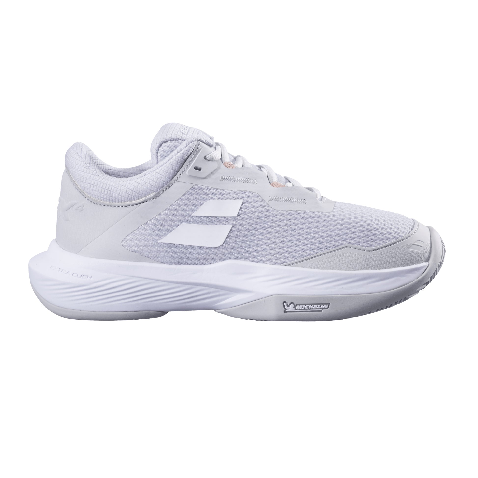 Babolat SFX 4 Scarpa Per Terra Rossa Donna-Grigio Chiaro,Bianco