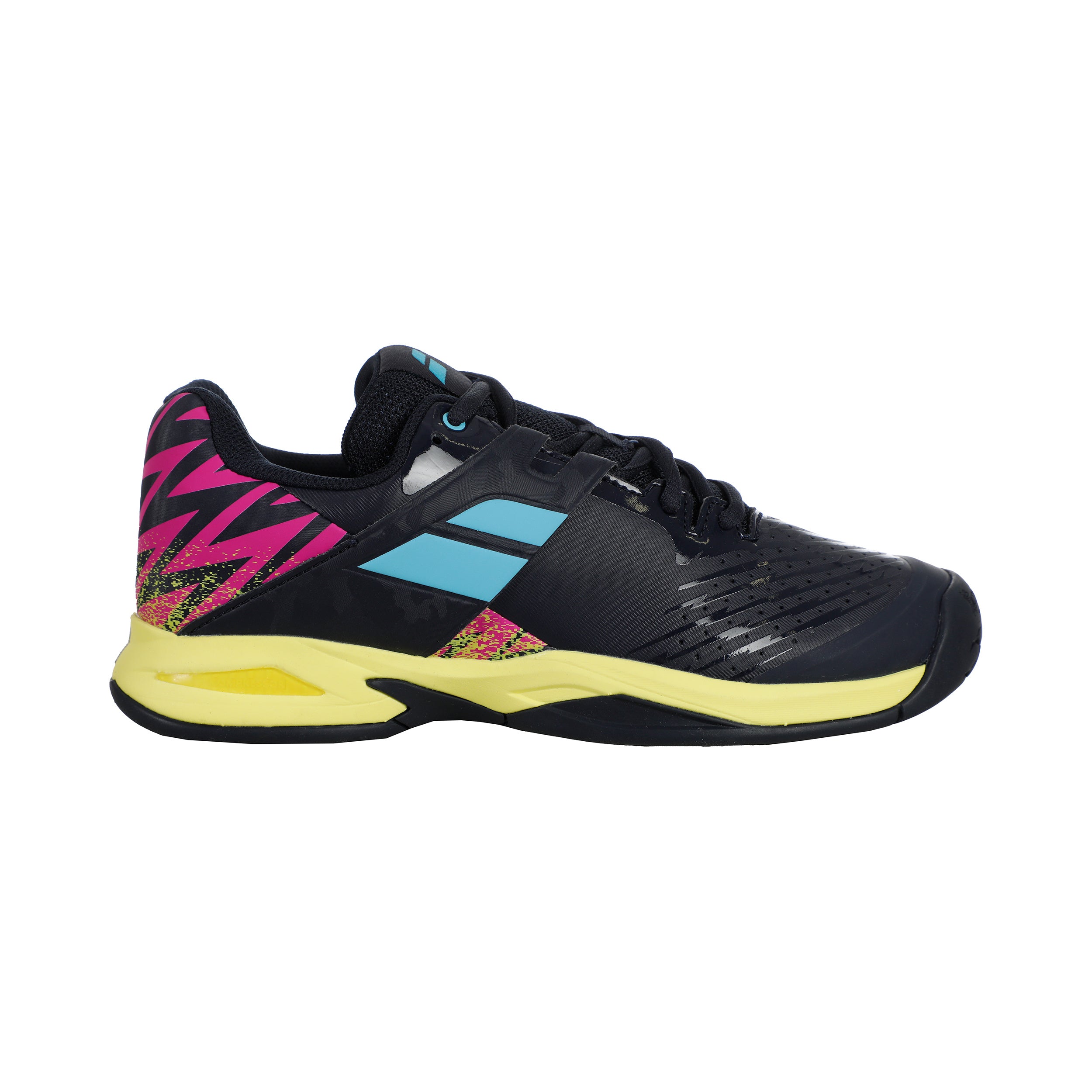 Babolat Propulse Scarpa Per Tutte Le Superfici Bambini-Blu Scuro,Rosa