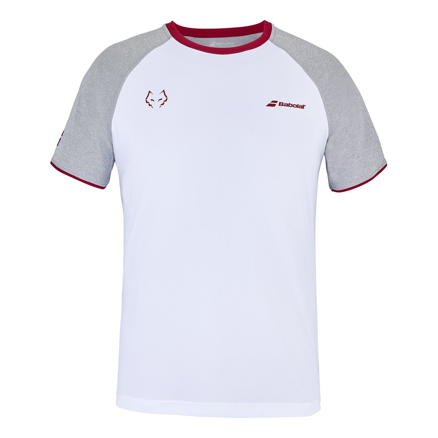 Babolat Crew Neck Lebron Maglietta Uomini - bianco,