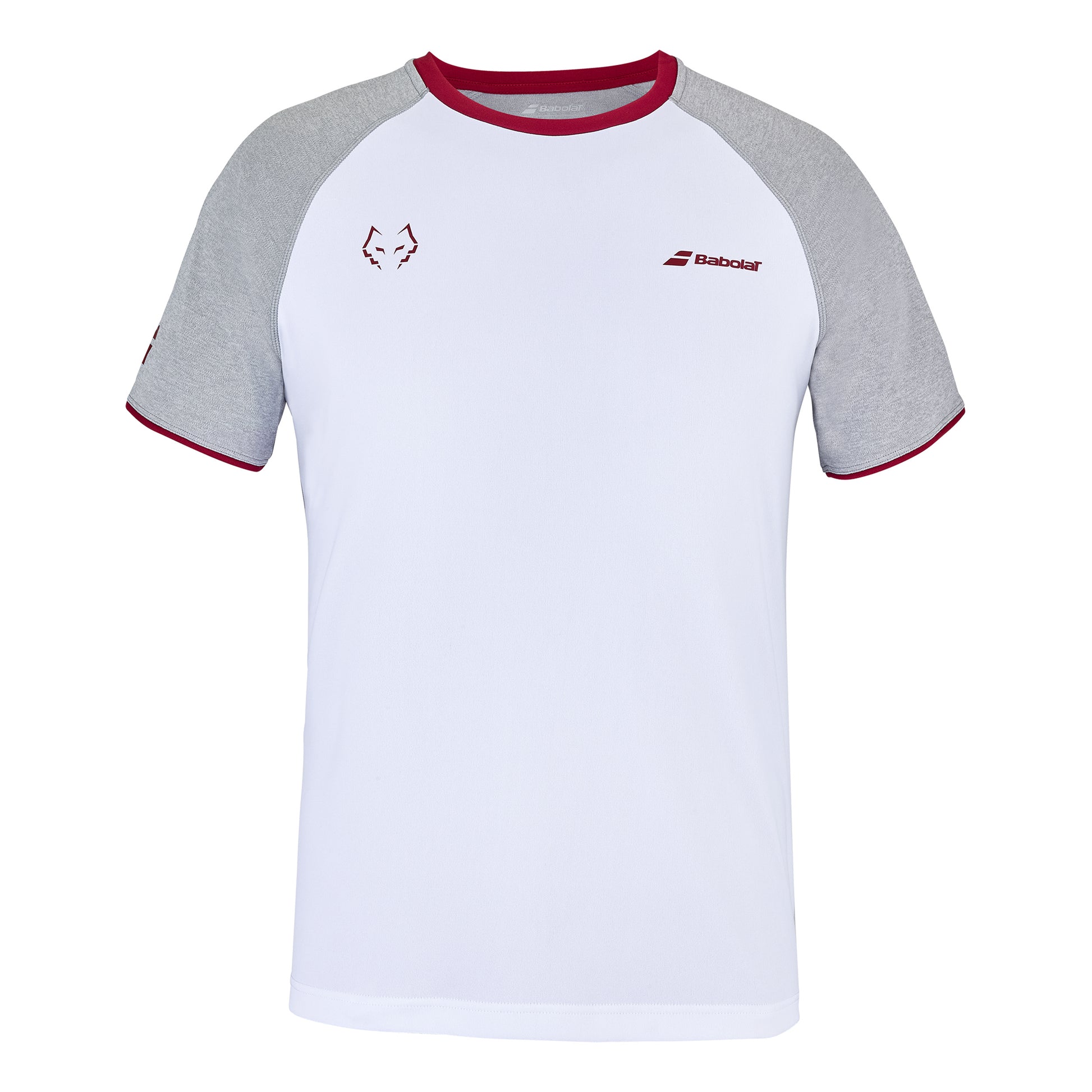 Babolat Crew Neck Lebron Maglietta Uomini - bianco,
