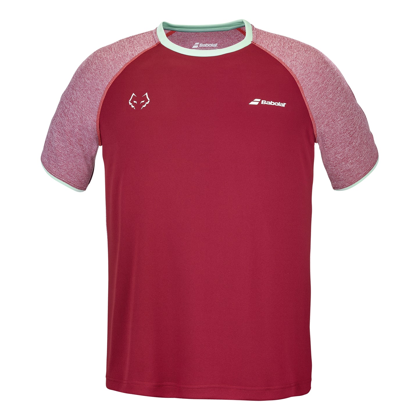 Babolat Crew Neck Lebron Maglietta Uomini-Vino Rosso