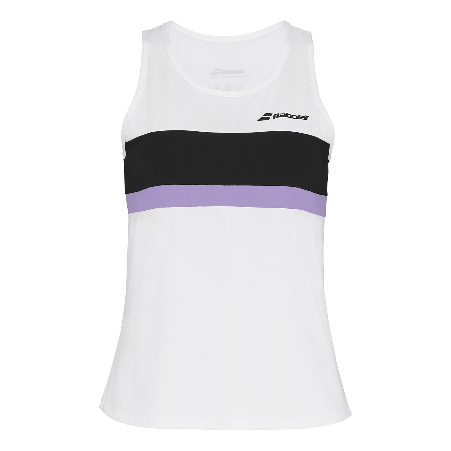 Babolat Padel Canottiera Donna-Bianco