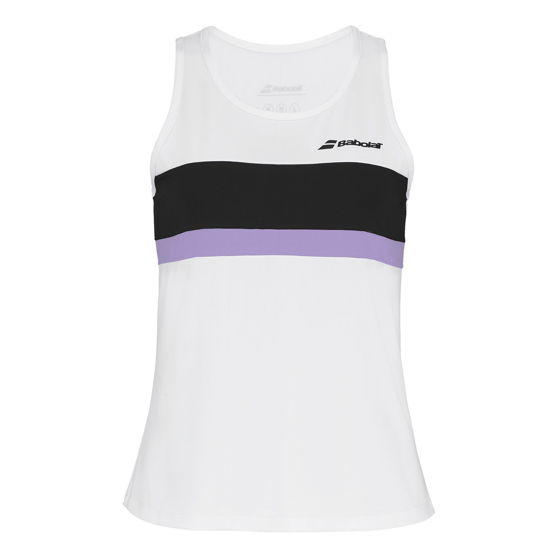 Babolat Padel Canottiera Donna-Bianco