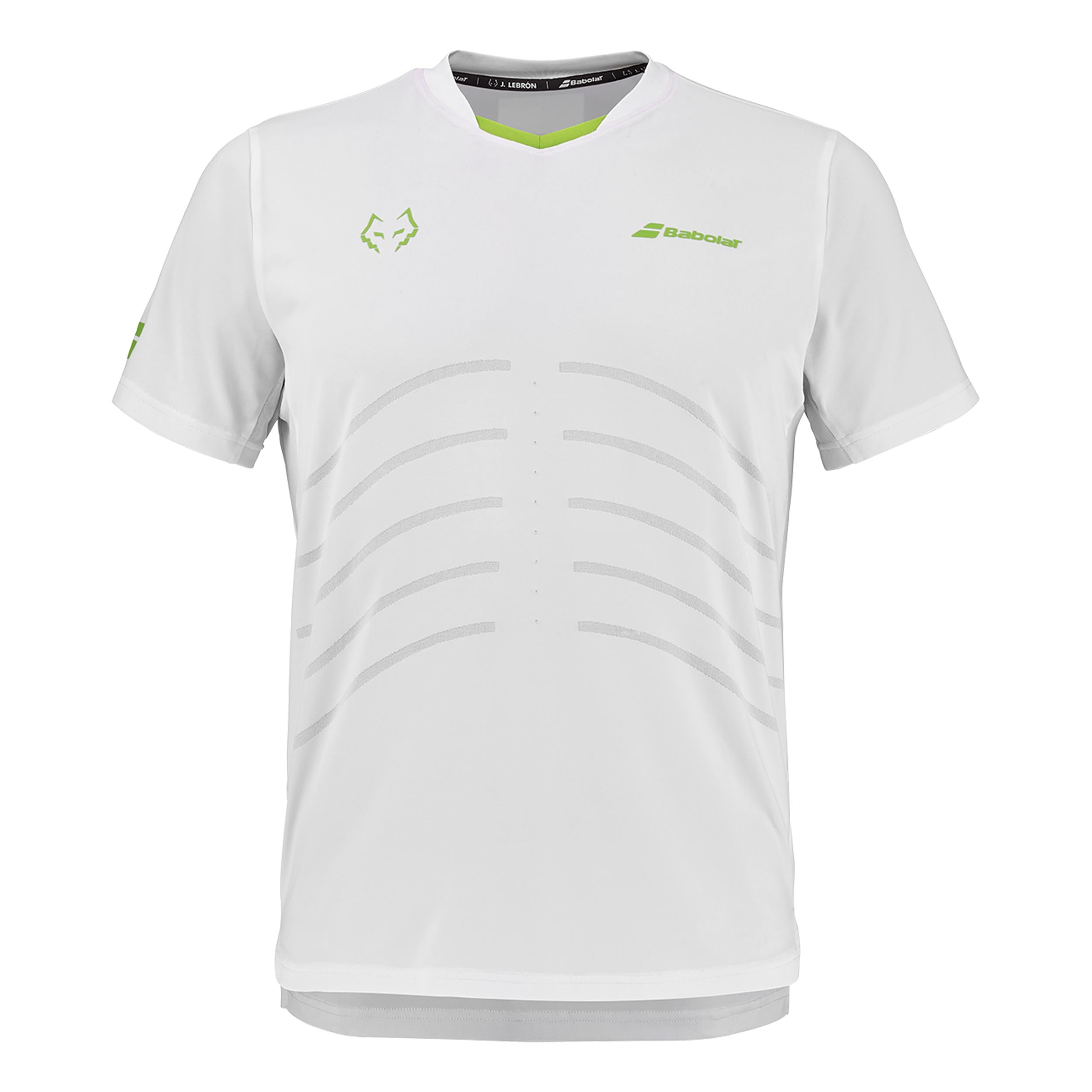 Babolat Replica J. Lebron Maglietta Uomini-bianco