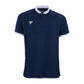 Team Mesh Polo Uomini-Blu Scuro