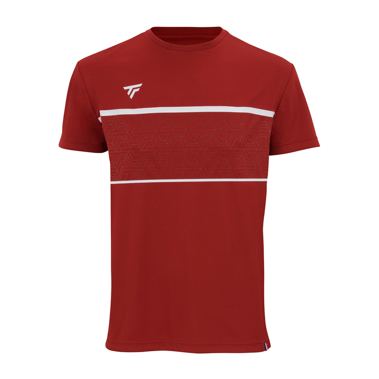 Tecnifibre Team Tech Maglietta Uomini-Rosso Scuro