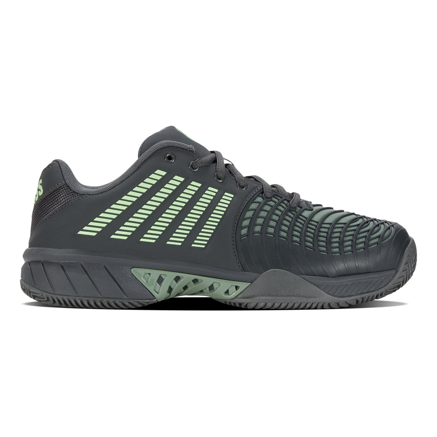 K-Swiss Express Light 3 Scarpa per terra rossa Uomini - verde scuro, salvia