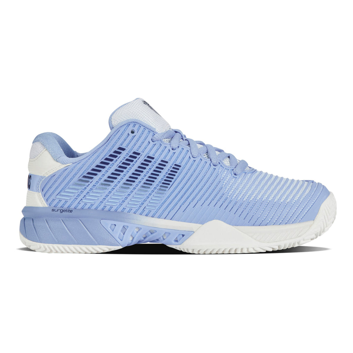 K-Swiss Hypercourt Express 2 Scarpa Per Terra Rossa Donna-Blu Chiaro,Bianco
