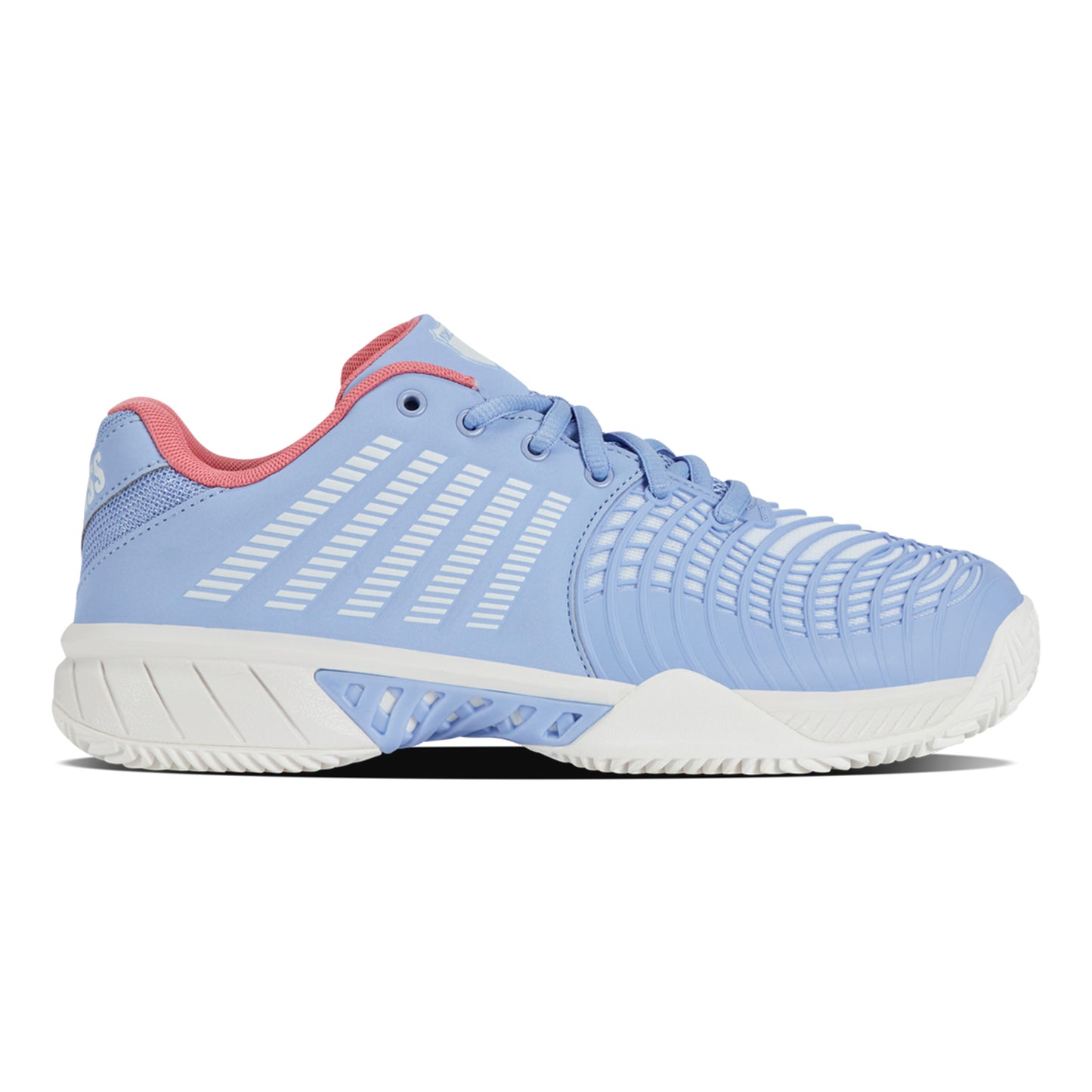 K-Swiss Express Light 3 Scarpa per terra rossa Donna - blu chiaro, bianco