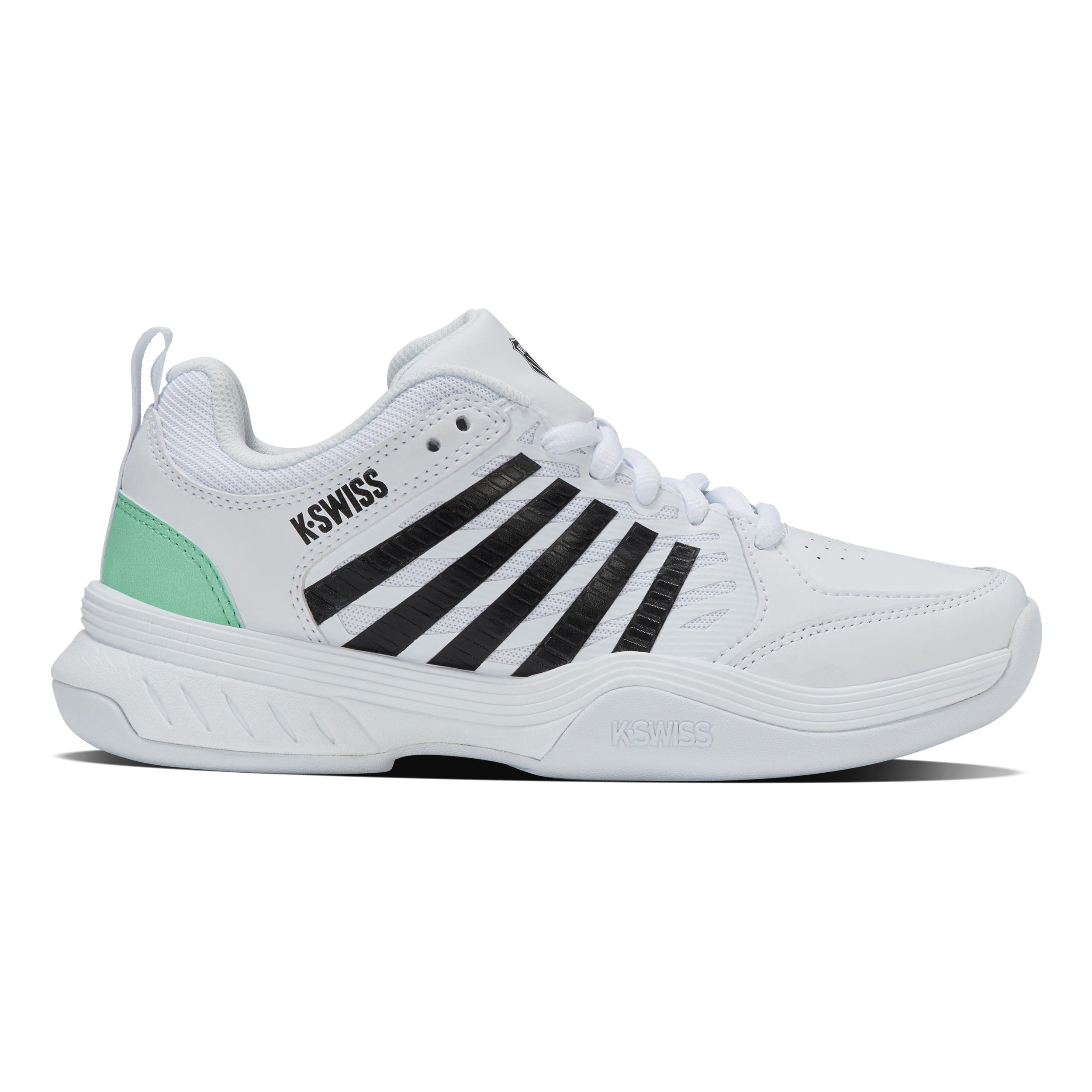 K-Swiss Court Express 2 Scarpa per tappeto Donna - bianco, menta