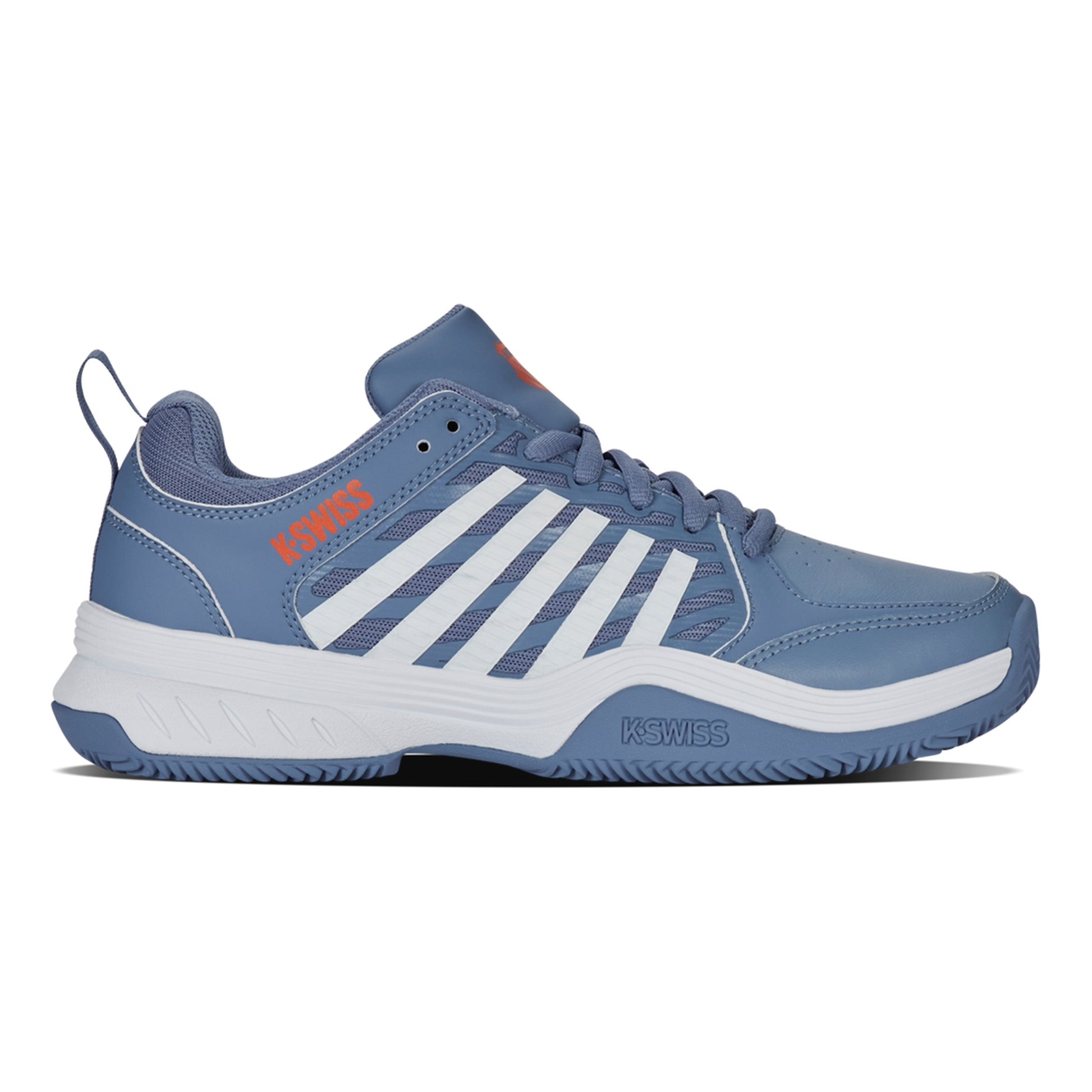 K-Swiss Court Express 2 Scarpa Per Terra Rossa Uomini-Blu,Bianco