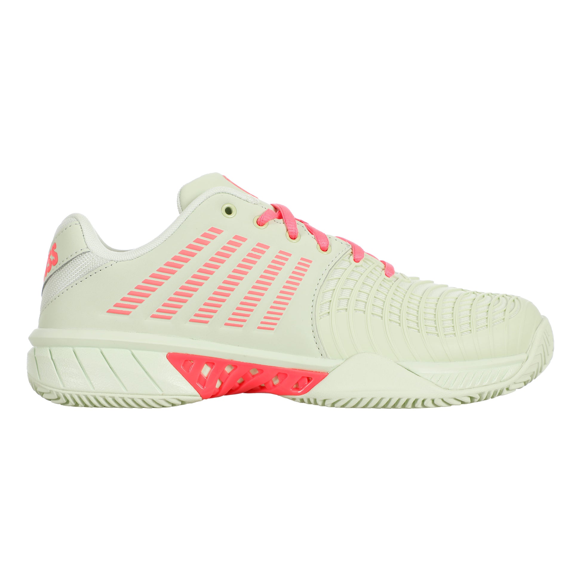 K-Swiss Express Light 3 Scarpa per terra rossa Donna - salvia, corallo