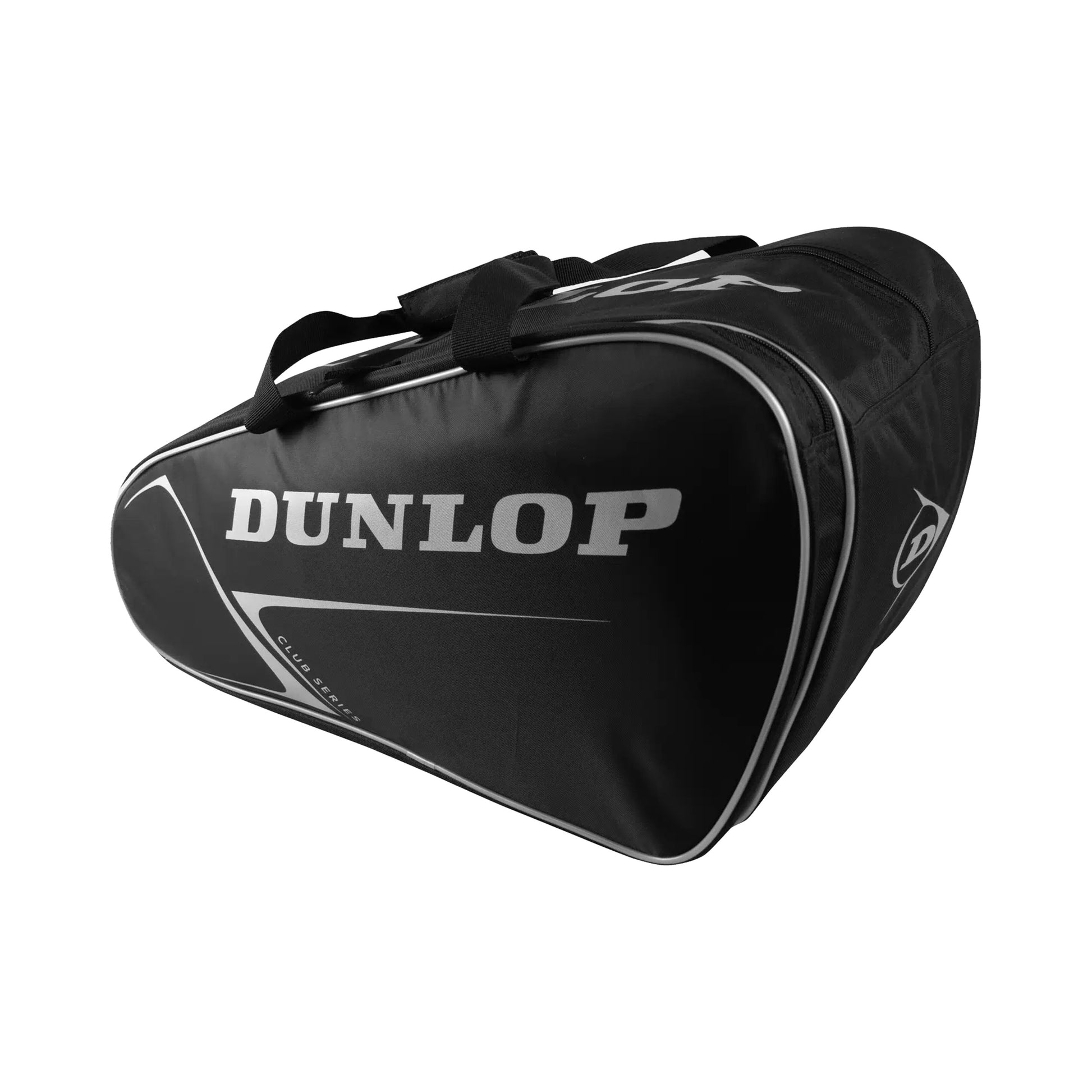 Dunlop Club Borsa Per Racchetta Da Padel-Nero,Argento