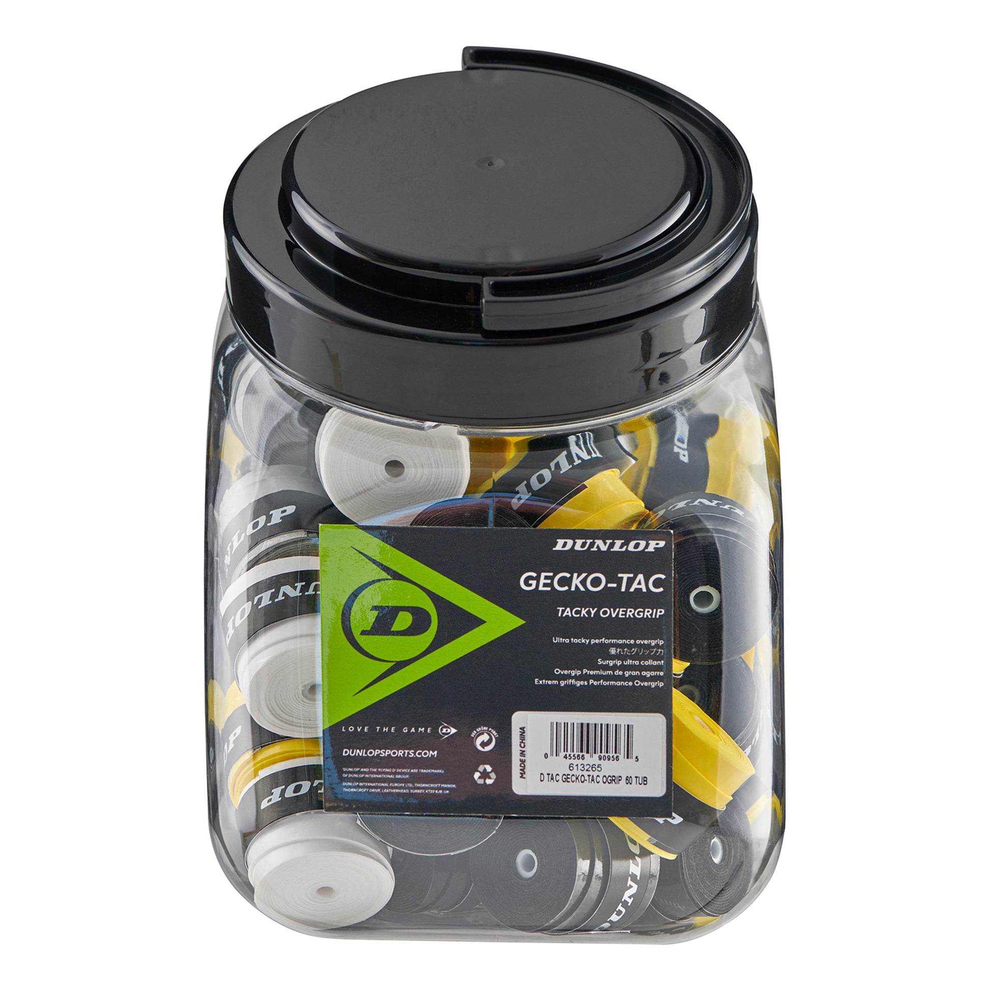 Dunlop Gecko-Tac Confezione Da 60-Multicolore