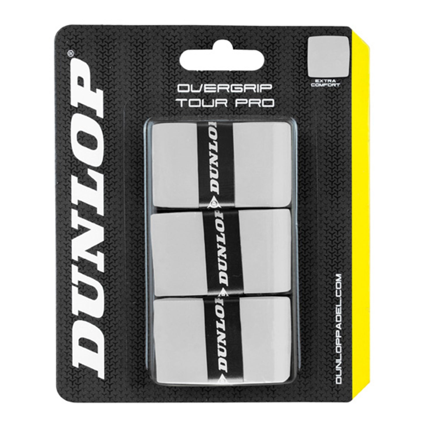 Dunlop Tour Pro Confezione da 3-bianco