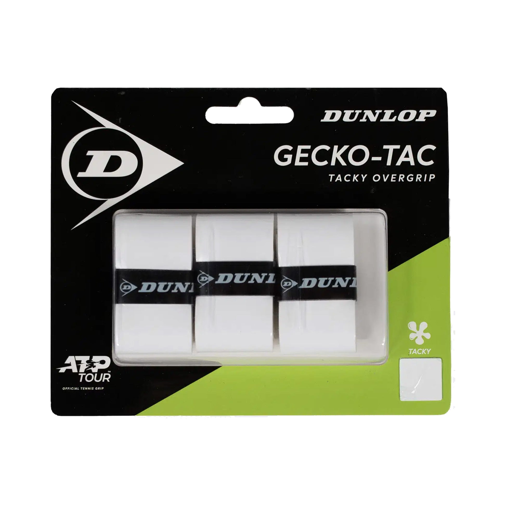 Dunlop Gecko-Tac Confezione da 3 - bianco