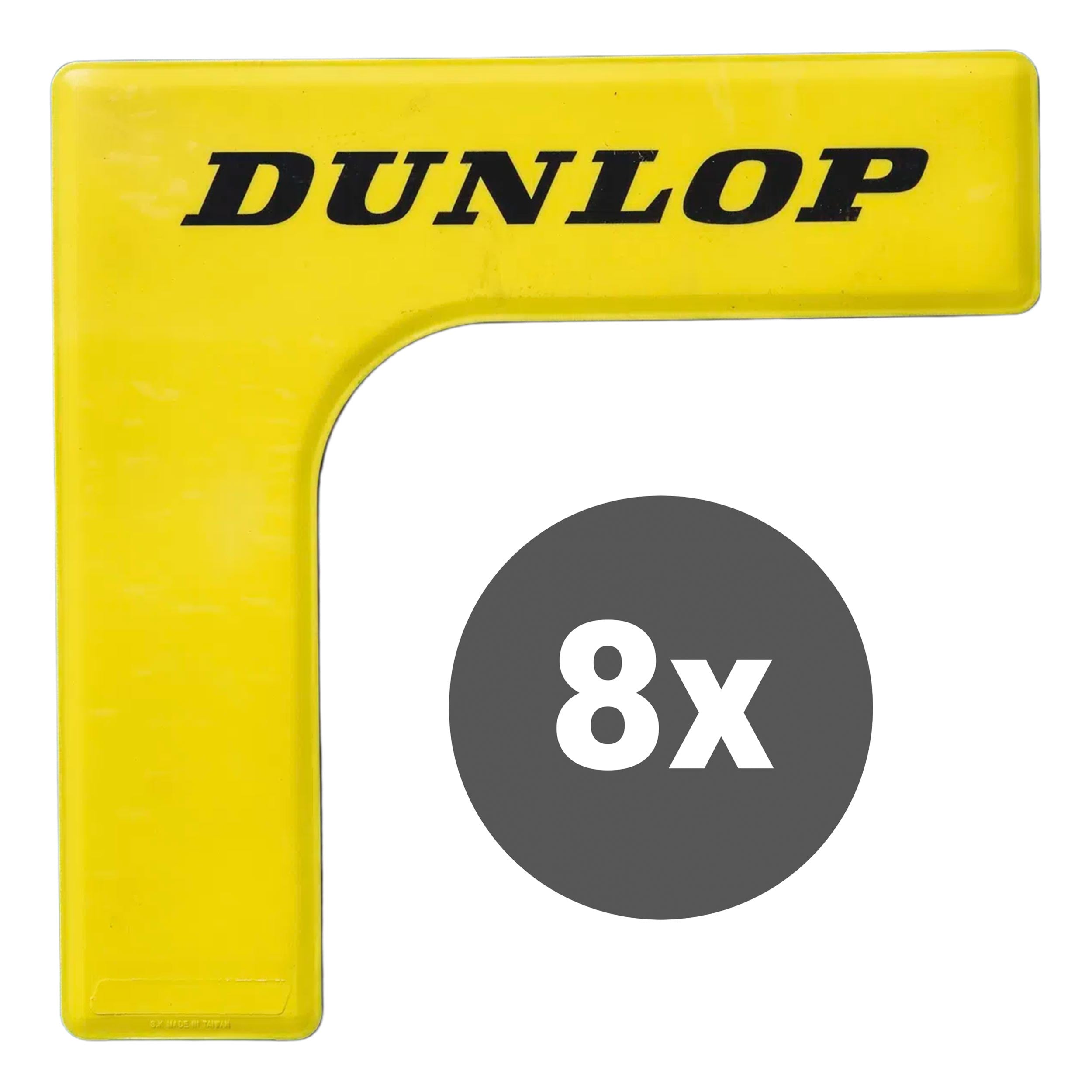 Dunlop Angolo Di Marcatura Confezione Da 8-Giallo