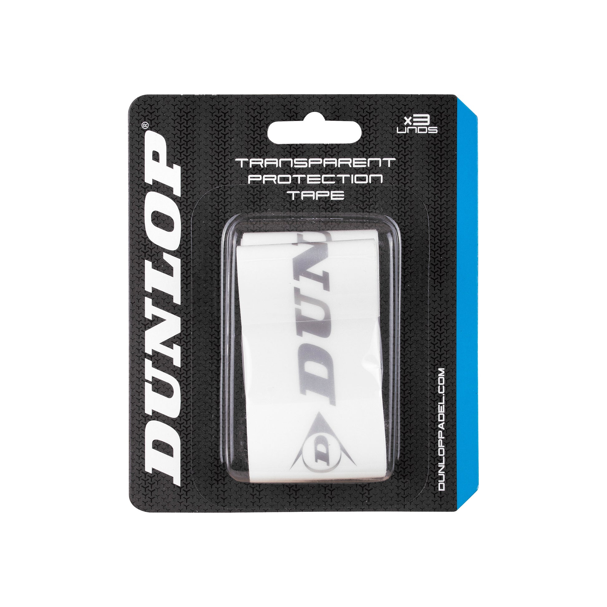 Dunlop Padel Transparent Pro Tape Nastro Di Protezione-Trasparente