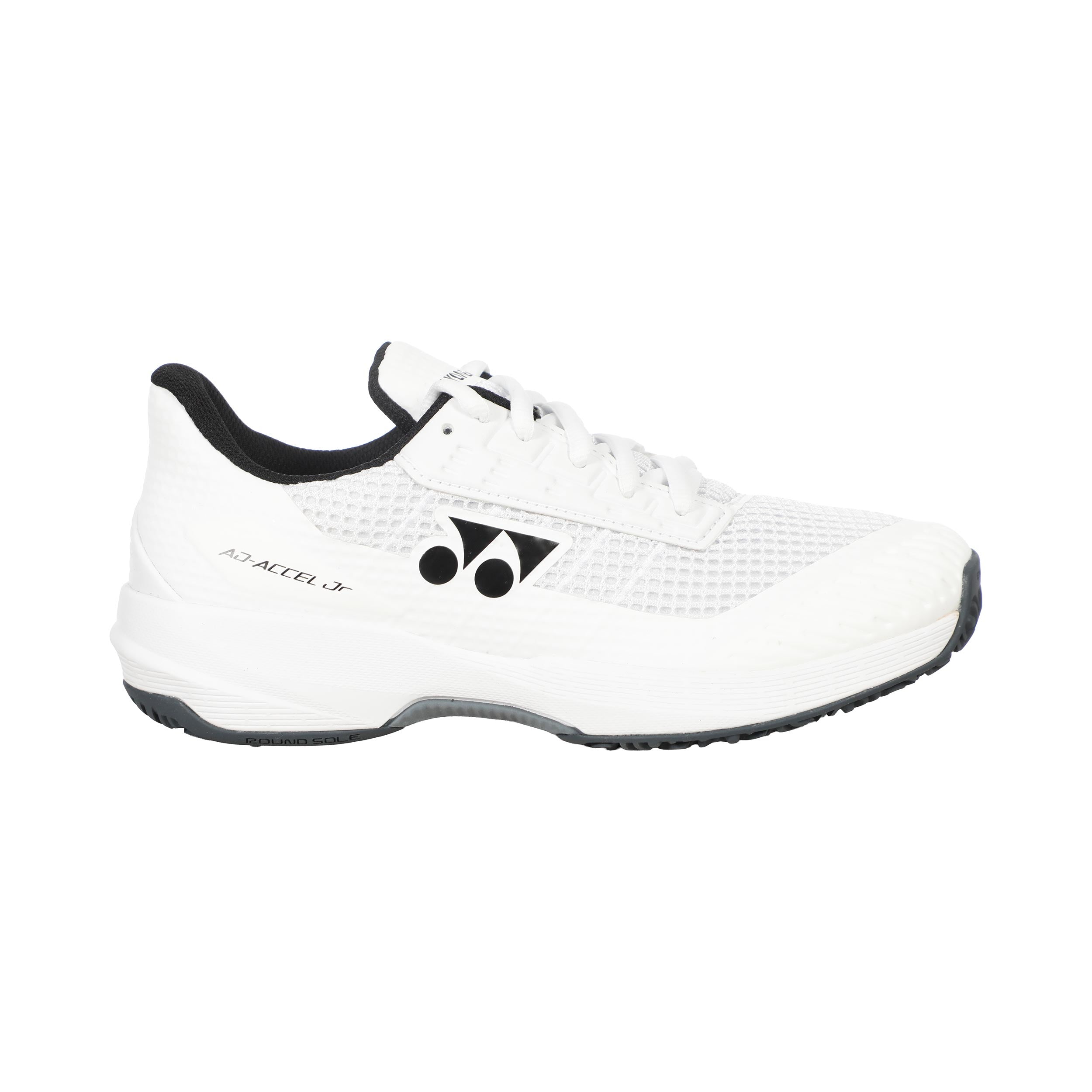Yonex Power Cushion AD-ACCEL Scarpa Per Terra Rossa Bambini-Bianco