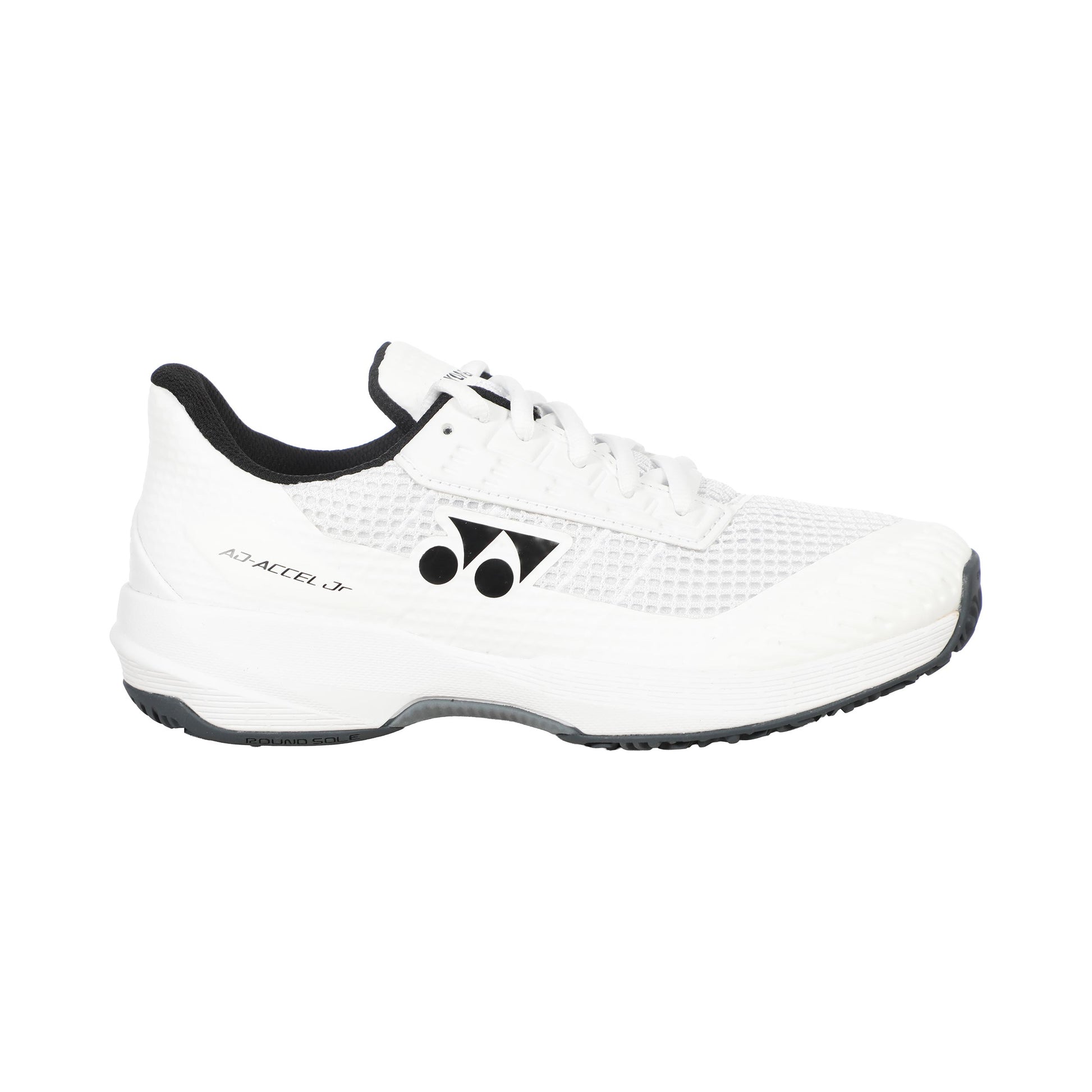 Yonex Power Cushion AD-ACCEL Scarpa Per Terra Rossa Bambini-Bianco