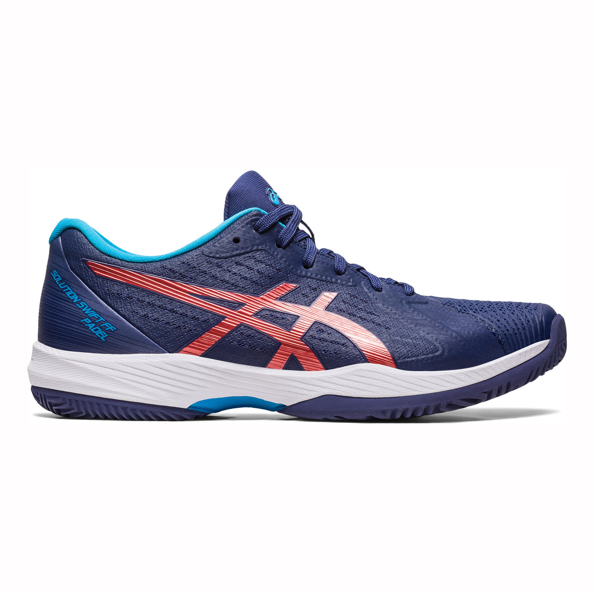 ASICS Solution Swift FF Scarpa da padel Uomini - blu scuro, rosso