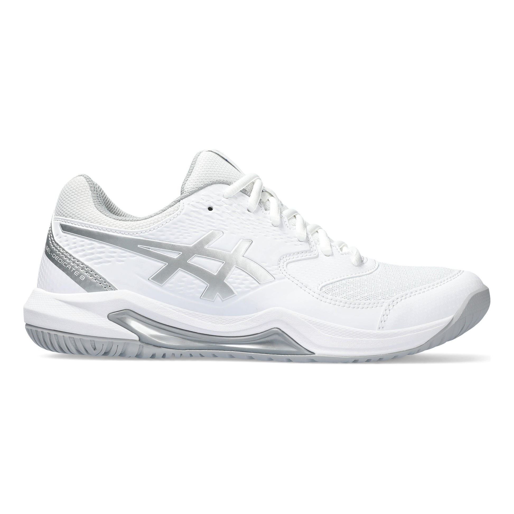 ASICS Gel-Dedicate 8 Scarpa per tutte le superfici Donna - bianco, argento
