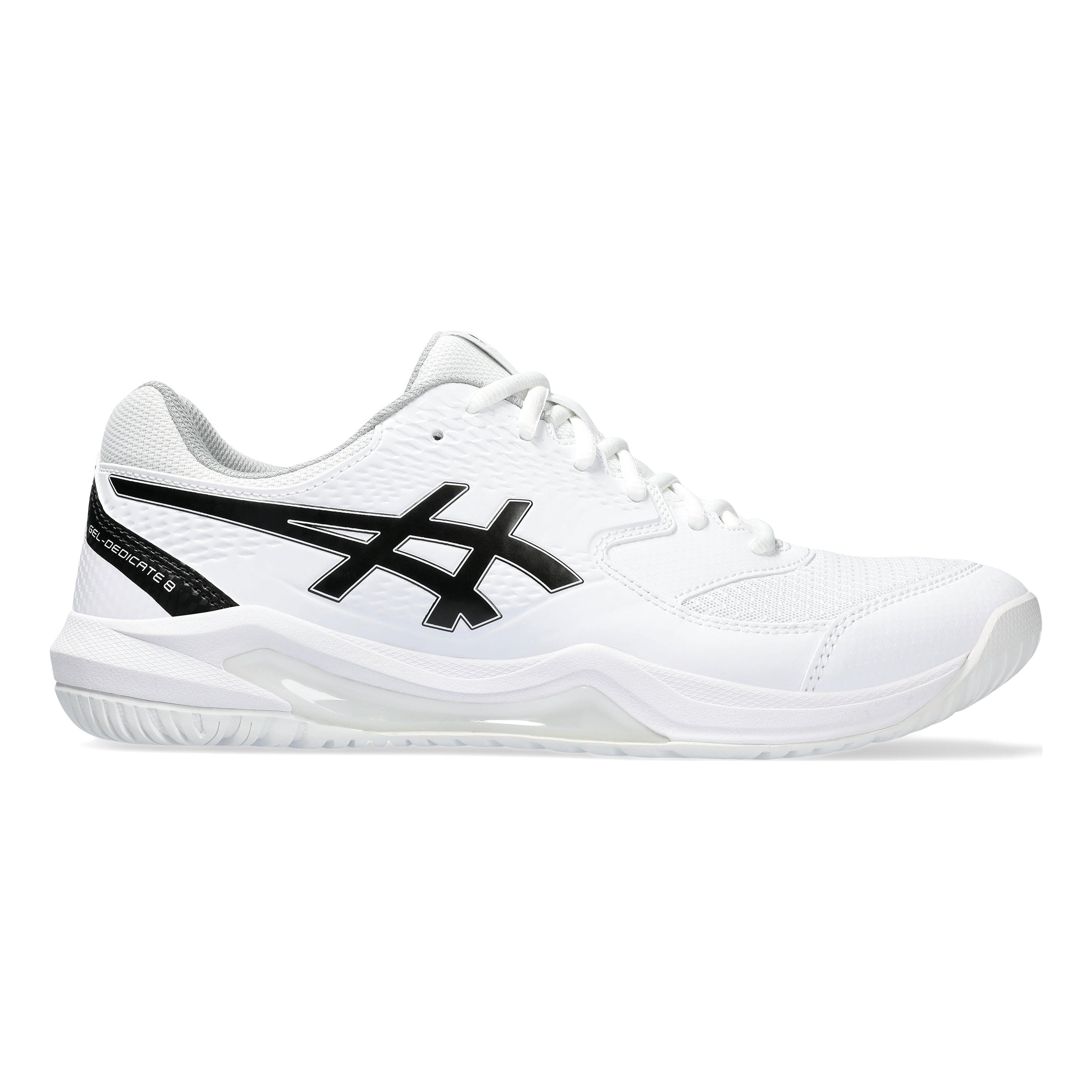 ASICS Gel-Dedicate 8 Scarpa per tutte le superfici Uomini - bianco, nero