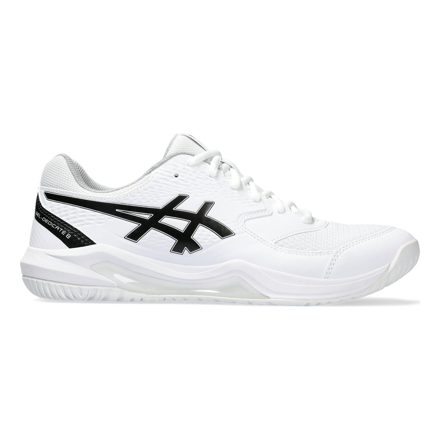ASICS Gel-Dedicate 8 Scarpa per tutte le superfici Uomini - bianco, nero