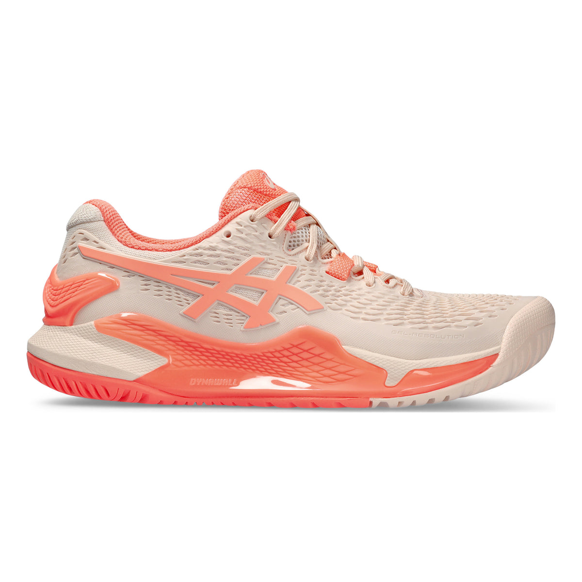 ASICS Gel-Resolution 9 Scarpa per tutte le superfici Donna - albicocca, corallo