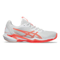 Solution Speed FF 3 Scarpa per terra rossa Donna - bianco, corallo