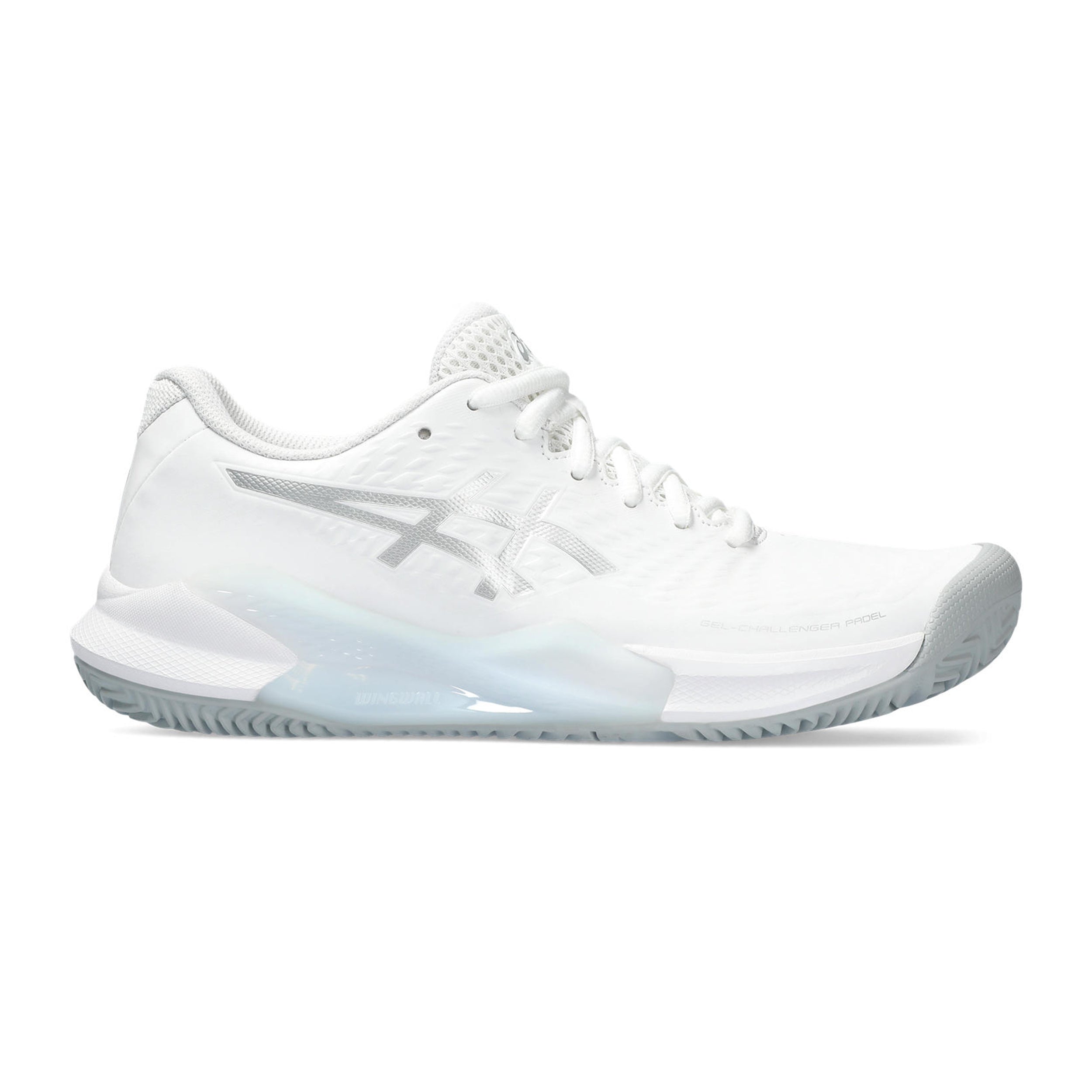 ASICS Gel-Challenger 14 Scarpa Da Padel Donna-Bianco,Argento