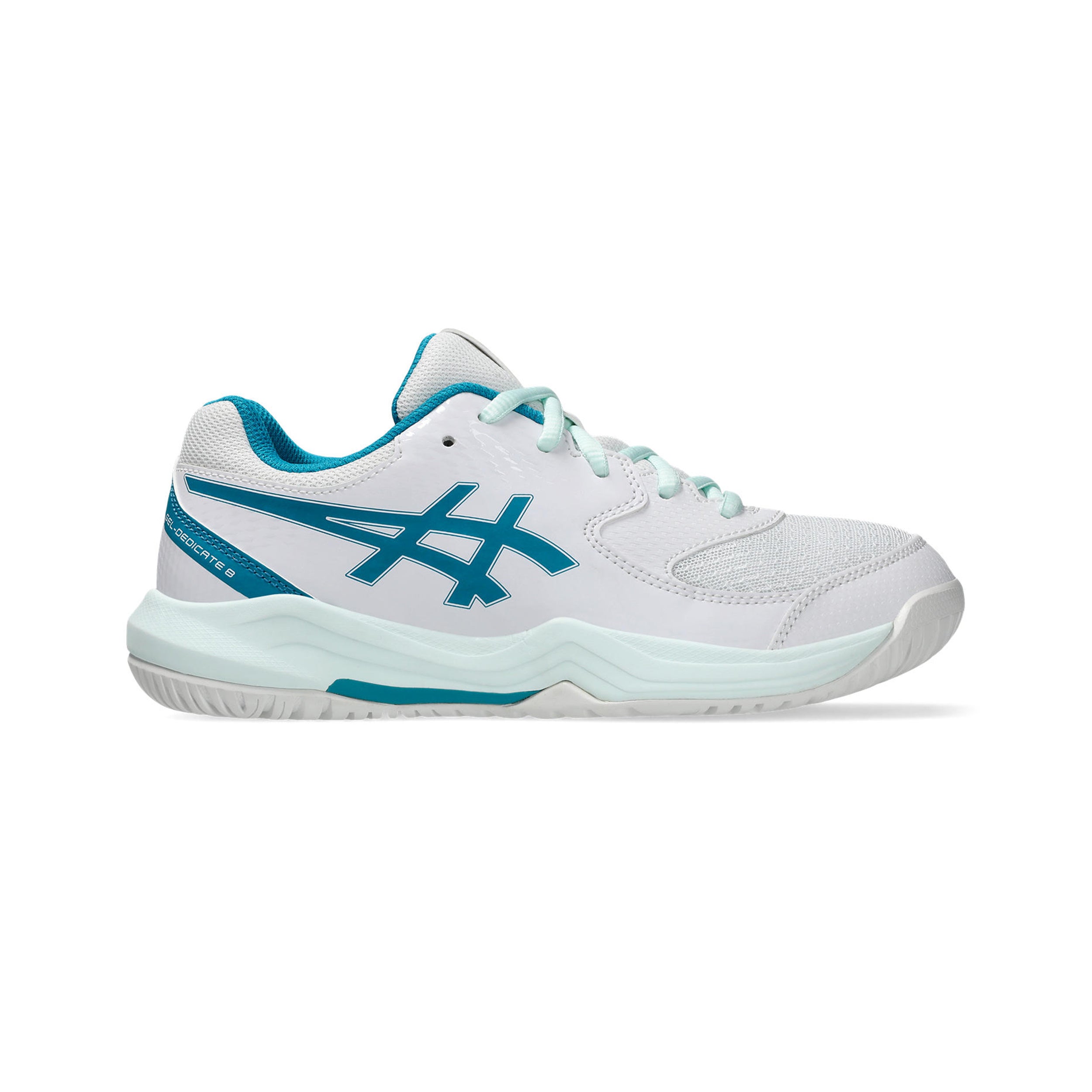 ASICS Gel-Dedicate 8 GS Scarpa per tutte le superfici Bambini - bianco, color petrolio