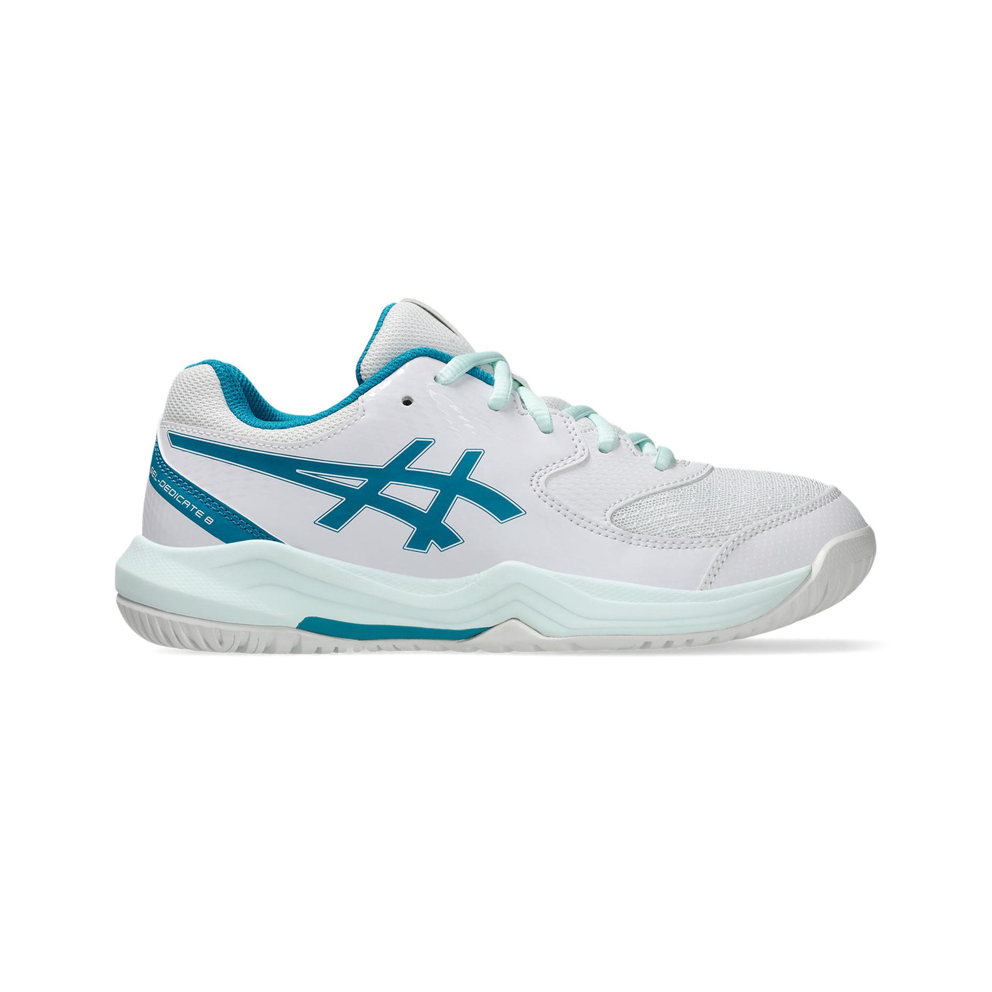 ASICS Gel-Dedicate 8 GS Scarpa per tutte le superfici Bambini - bianco, color petrolio