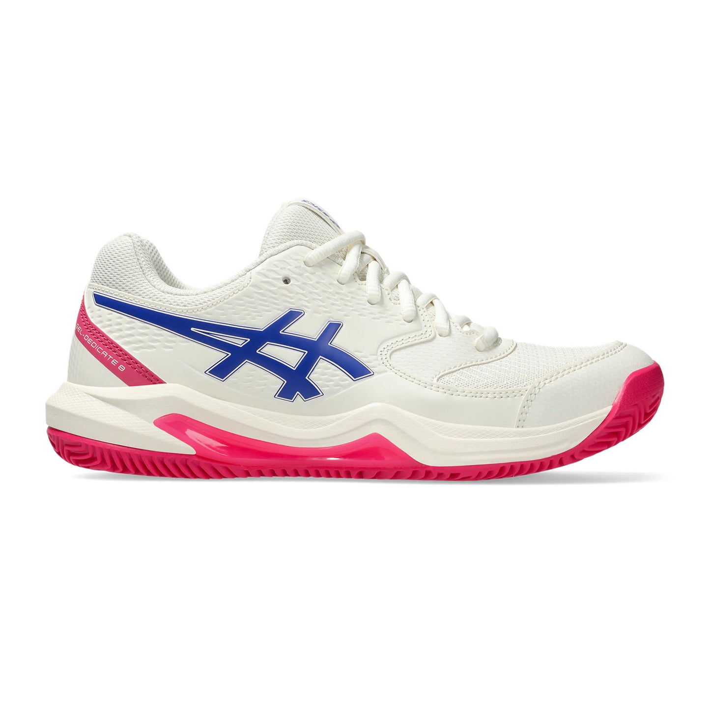 ASICS Gel-Dedicate 8 Scarpa per terra rossa Donna - crema, blu scuro