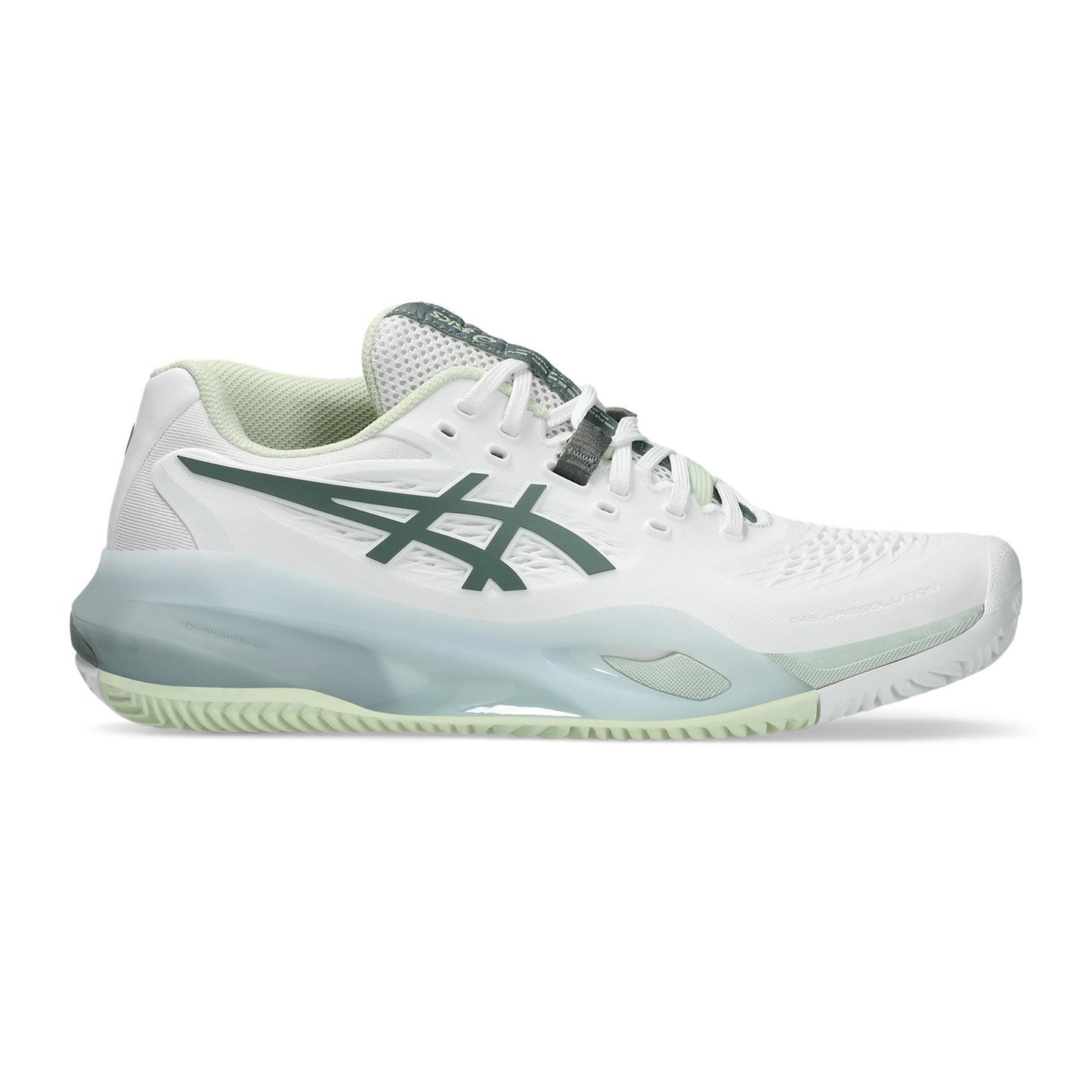 ASICS Gel-Resolution X Scarpa per terra rossa Donna - bianco, grigio-blu