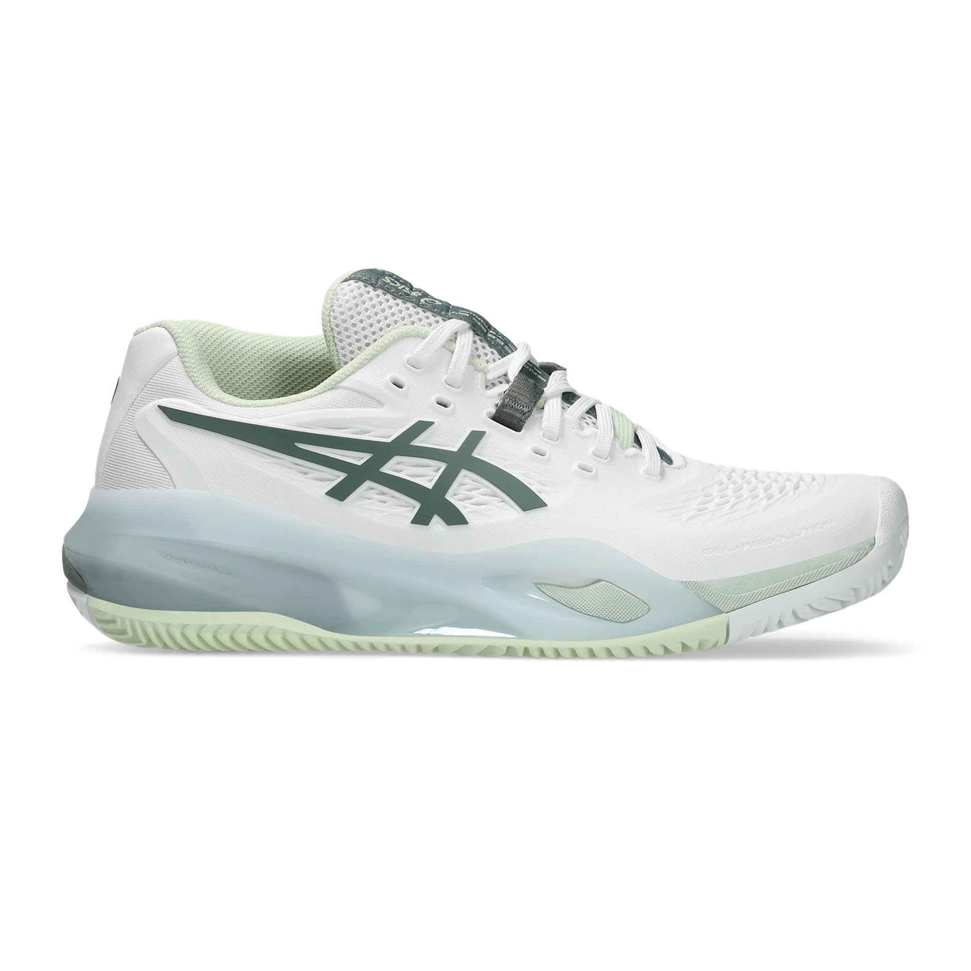 ASICS Gel-Resolution X Scarpa per terra rossa Donna - bianco, grigio-blu