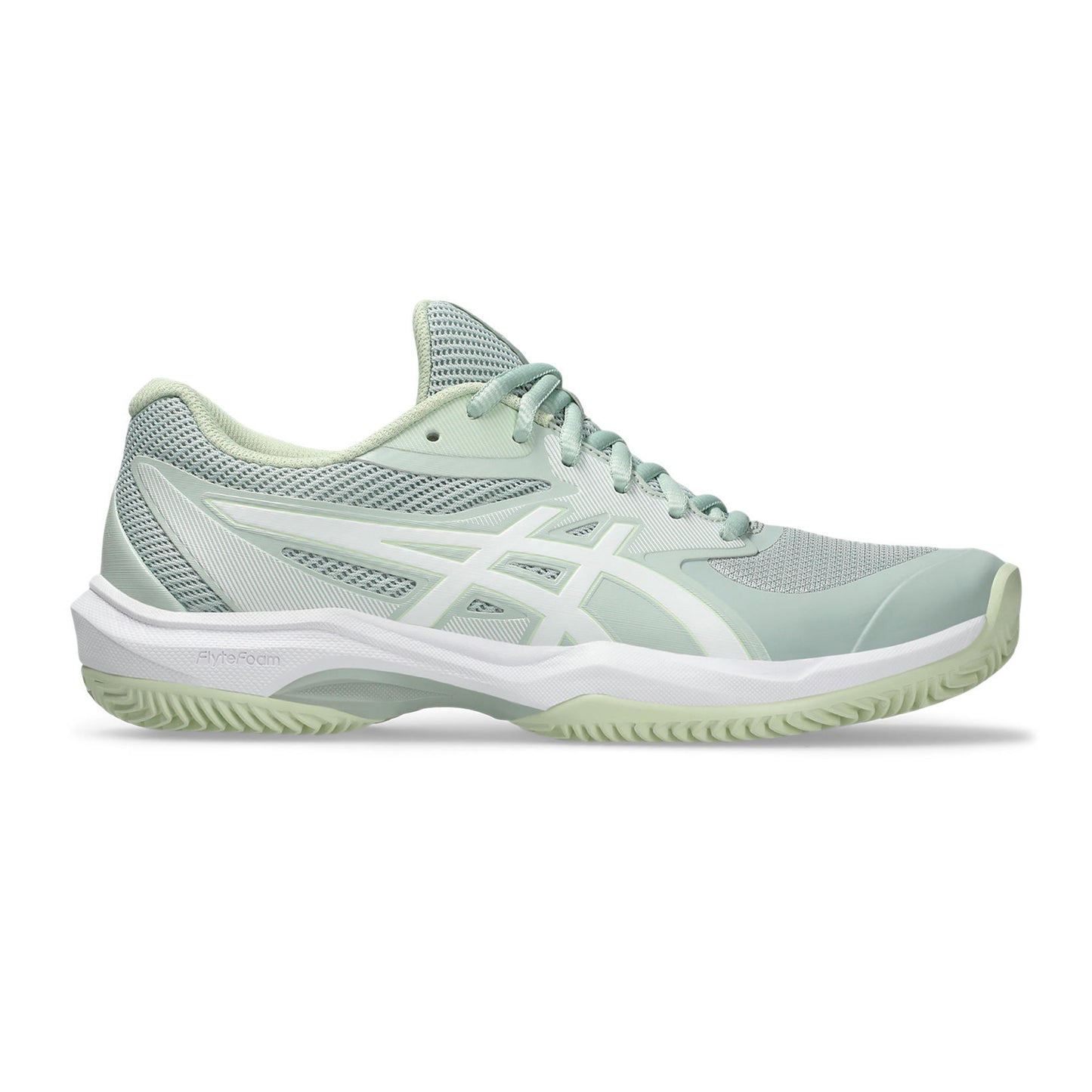 ASICS Game FF Scarpa per terra rossa Donna - grigio-blu, bianco