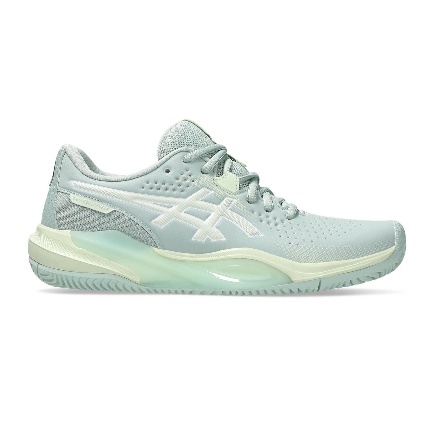 ASICS Gel-Challenger 15 Scarpa per terra rossa Donna - grigio-blu, lime