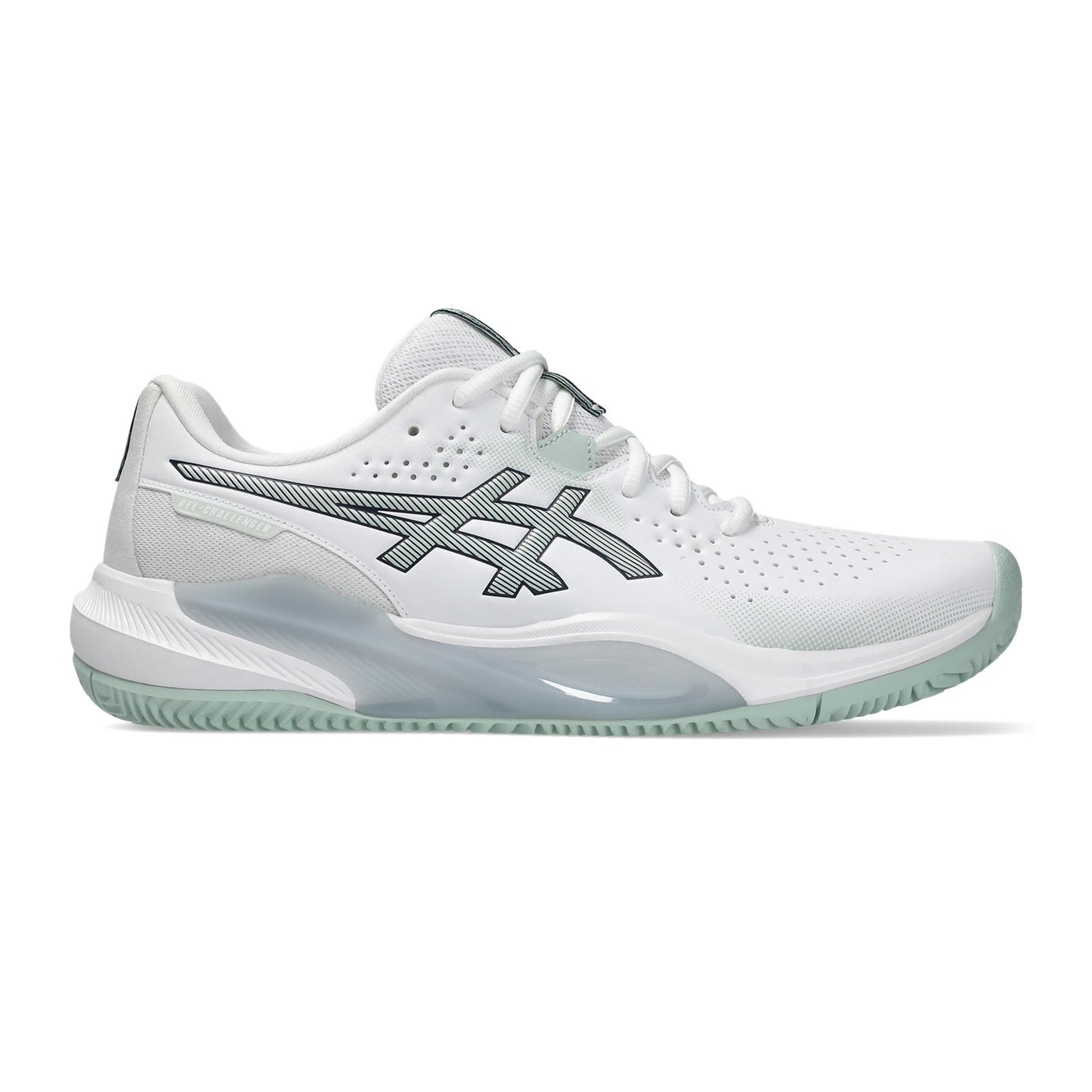 ASICS Gel-Challenger 15 Scarpa per terra rossa Uomini - bianco, grigio-blu