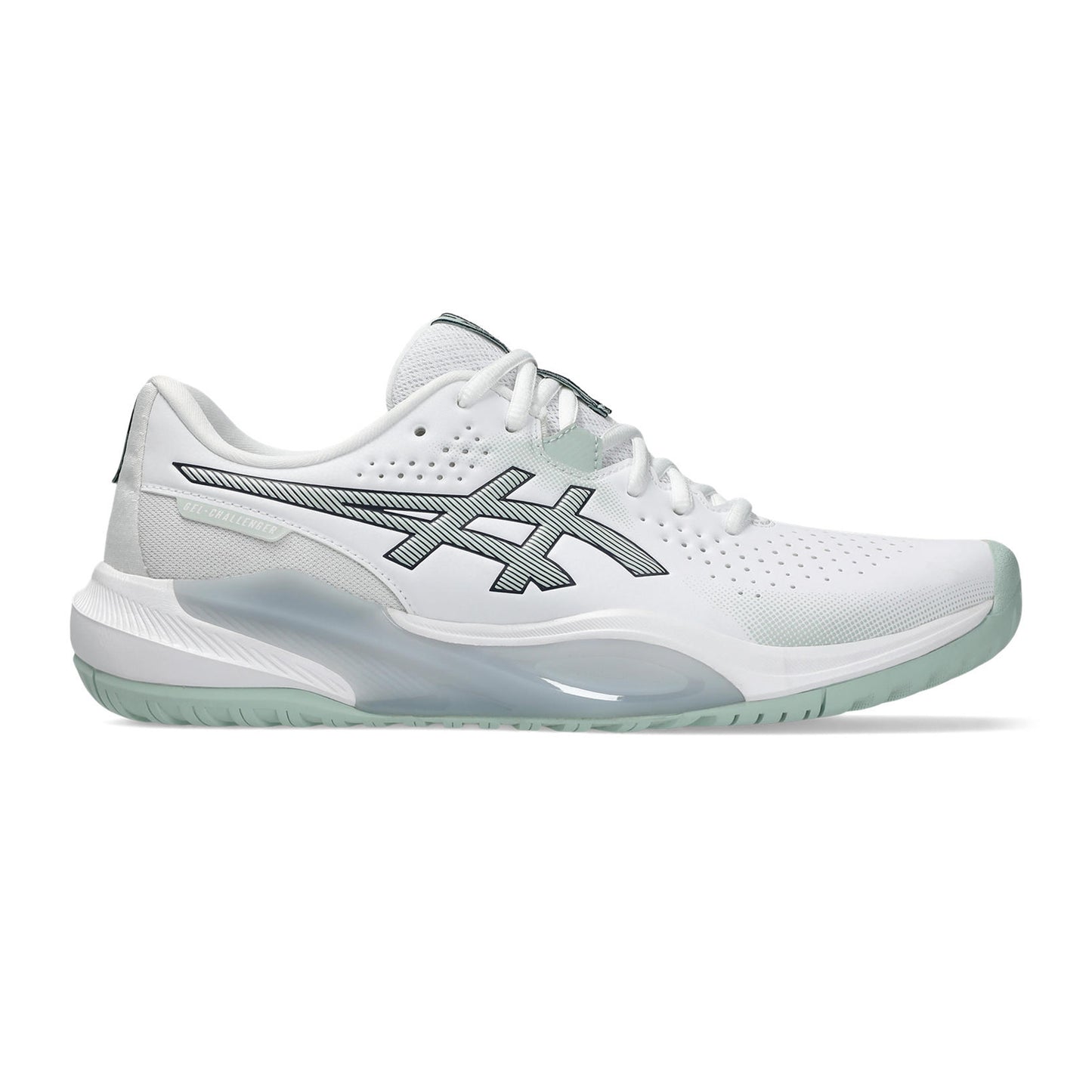 ASICS Gel-Challenger 15 Scarpa per tutte le superfici Uomini - bianco, grigio-blu