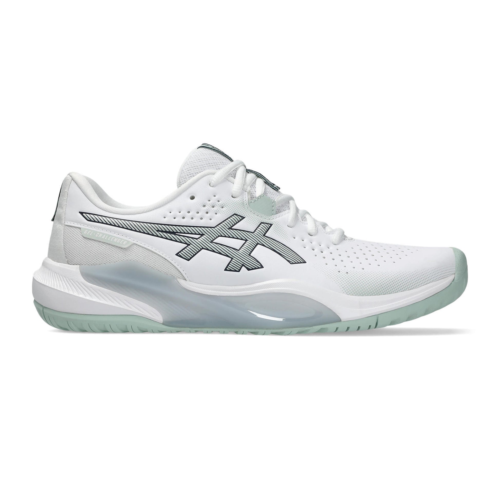 ASICS Gel-Challenger 15 Scarpa per tutte le superfici Uomini - bianco, grigio-blu