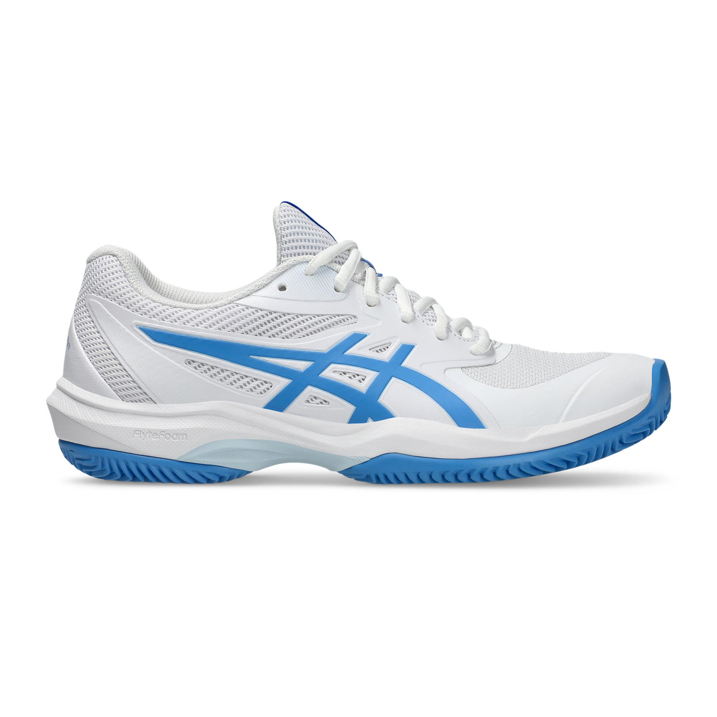 ASICS Game FF Scarpa per terra rossa Donna - bianco, blu