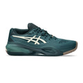 Gel-Resolution X Scarpa per terra rossa Uomini - verde scuro