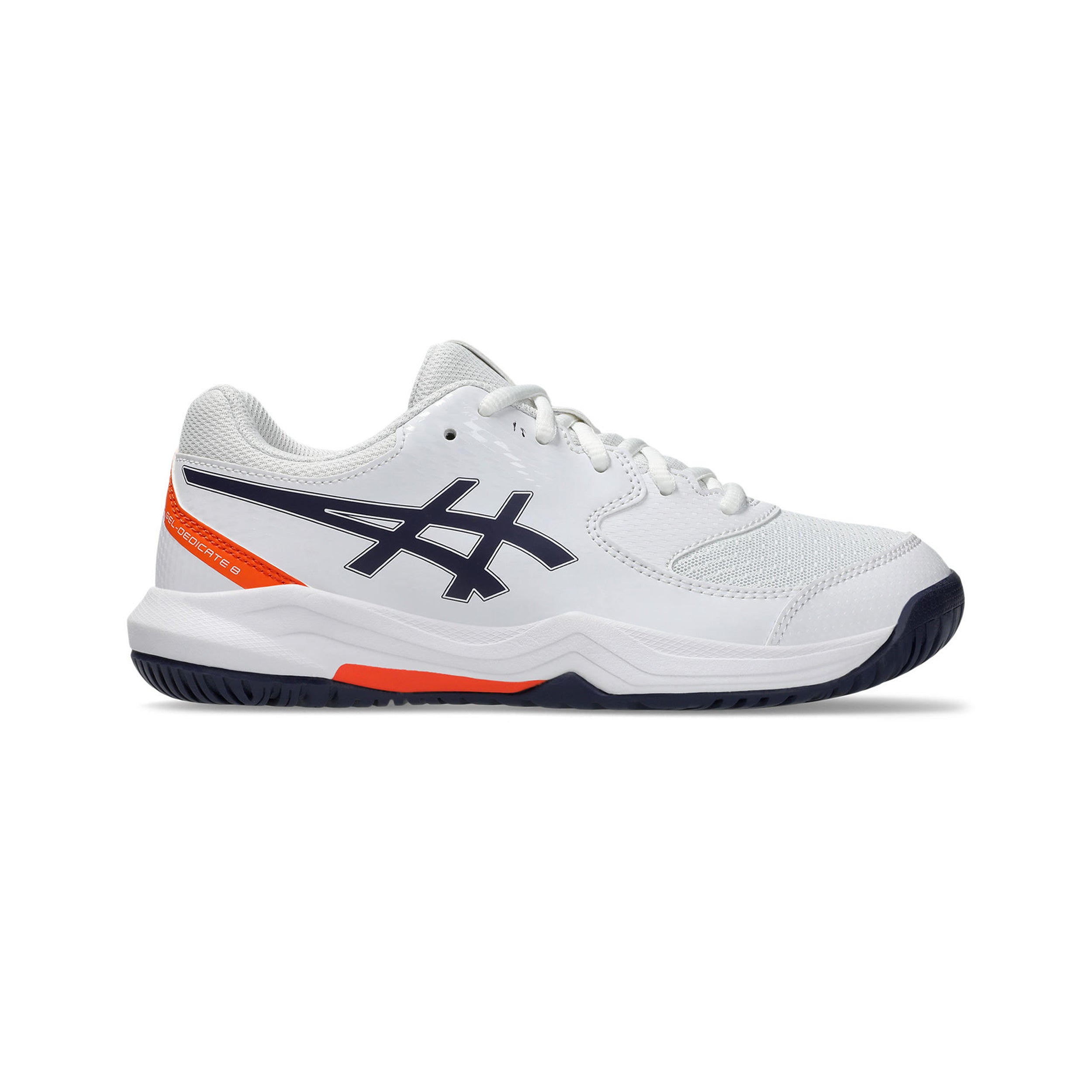 ASICS Gel-Dedicate 8 GS Scarpa per tutte le superfici Bambini - bianco, blu scuro